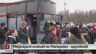 Mēģinājumi evakuēt no Mariupoles - apgrūtināti