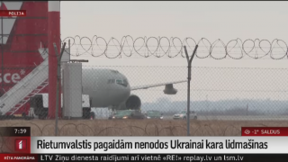 Rietumvalstis pagaidām nenodos Ukrainai kara lidmašīnas