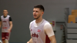 Latvijas basketbola izlase gatavojas PK kvalifikācijas spēlēm pret Beļģiju