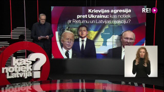 Kas notiek Latvijā? Krievijas agresija pret Ukrainu: kas notiek ar Rietumu un Latvijas reakciju? (ar surdotulkojumu)