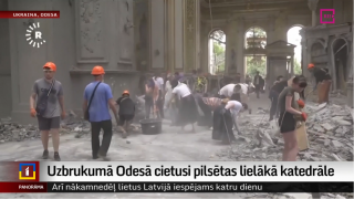 Uzbrukumā Odesā cietusi pilsētas lielākā katedrāle