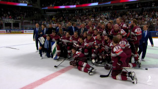 Zviedri sakauti, Latvijas hokejisti pirmoreiz sasniedz pasaules čempionāta pusfinālu