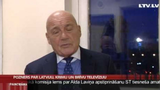Pozners par Latviju, Krimu un brīvu televīziju