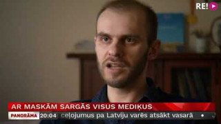 Ar maskām sargās visus mediķus