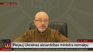 Pieļauj Ukrainas aizsardzības ministra nomaiņu