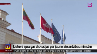 Lietuvā spraigas diskusijas par jauno aizsardzības ministru