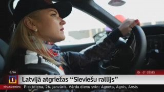Latvijā atgriežas "Sieviešu rallijs"