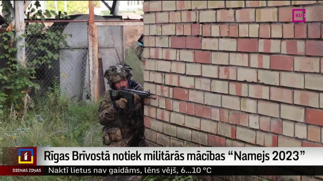 Rīgas Brīvostā notiek militārās mācības "Namejs 2023"