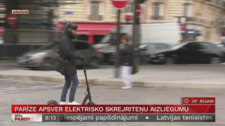 Parīze apsver elektrisko skrejriteņu aizliegumu