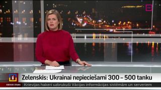 Zelenskis: Ukrainai nepieciešami 300 – 500 tanku
