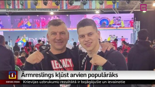 Ārmreslings kļūst arvien populārāks