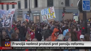 Francijā nerimst protesti pret pensiju reformu