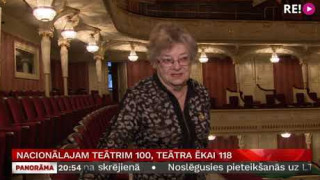 Nacionālajam teātrim 100, teātra ēkai 118