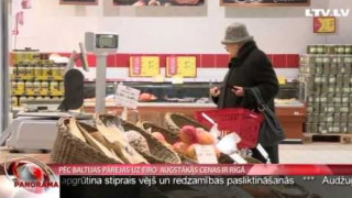 Pēc Baltijas pārejas uz eiro augtākās cenas ir Rīgā