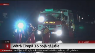 Vētrā Eiropā 16 bojā gājušie
