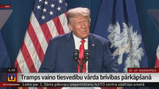 Tramps vaino tiesvedību vārda brīvības pārkāpšanā