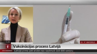 Vakcinācijas process Latvijā