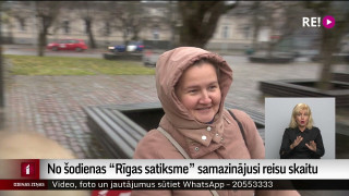 No šodienas "Rīgas satiksme" samazinājusi reisu skaitu