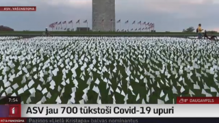 ASV jau 700 tūkstoši Covid-19 upuri