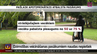 Dzimstības veicināšanas pasākumiem naudas nepietiek