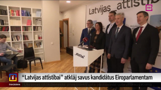 "Latvijas attīstībai" atklāj savus kandidātus Eiroparlamentam