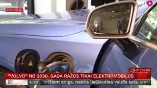 «Volvo» no 2030. gada ražos tikai elektromobīļus