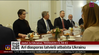 Diasporas latvieši atbalsta Ukrainu