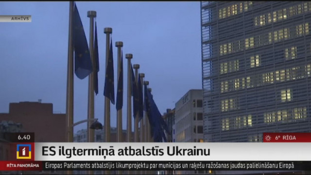 Eiropas Savienība ilgtermiņā atbalstīs Ukrainu
