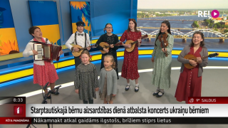 Starptautiskajā bērnu aizsardzības dienā atbalsta koncerts ukraiņu bērniem