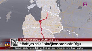 "Baltijas ceļa" skrējiens sasniedz Rīgu