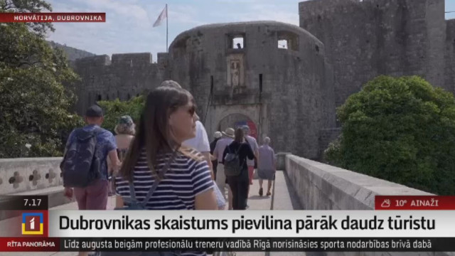 Dubrovnikas skaistums pievilina pārāk daudz tūristu