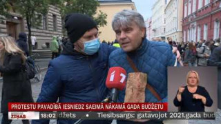 Protestu pavadībā iesniedz Saeimā nākamā gada budžetu