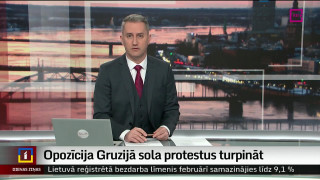 Opozīcija Gruzijā sola protestus turpināt