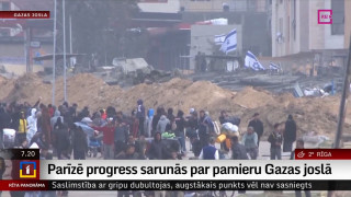Parīzē progress sarunās par pamieru Gazas joslā