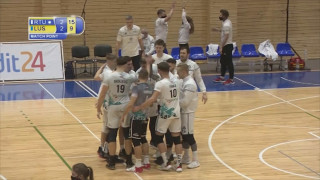 Latvijas volejbola čempionāts. 1.spēle. "RTU/Robežsardze-Jūrmala" - "Jēkabpils Lūši"