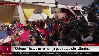 “Oskara” balvu ceremonijā pauž atbalstu  Ukrainai