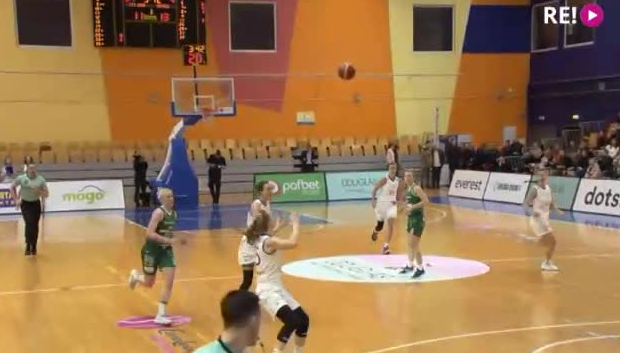Baltijas sieviešu basketbola līgas finālspēle. Spēles momenti