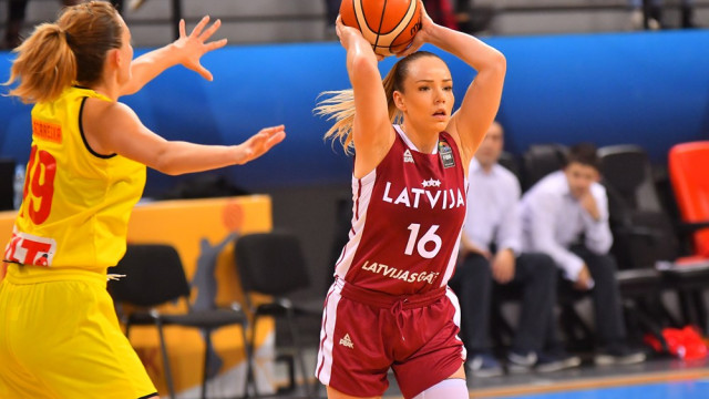 Eiropas čempionāta atlases spēle basketbolā sievietēm. Latvija – Izraēla. Tiešraide