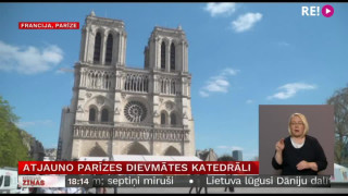 Atjauno Parīzes Dievmātes katedrāli