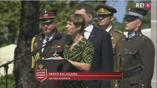 Igaunijas prezidentes Kersti Kaljulaidas uzruna