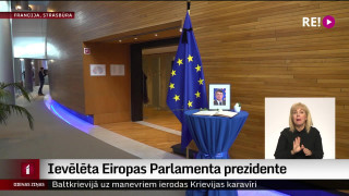 Ievēlēta Eiropas Parlamenta prezidente