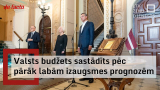 Valsts budžets sastādīts pēc pārāk labām izaugsmes prognozēm