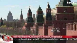 "RBK" redaktoru atlaišanu saista ar Kremļa pasūtījumu