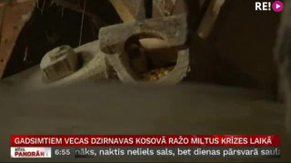 Gadsimtiem vecas dzirnavas Kosovā ražo miltus krīzes laikā