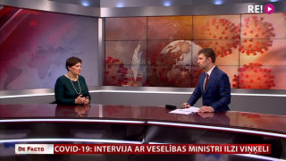 Veselības ministre I. Viņķele par aktuālo informāciju ar "Covid-19" Latvijā 15. martā