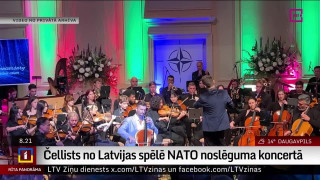 Čellists no Latvijas spēlē NATO samita noslēguma koncertā