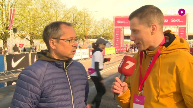 Saruna ar Rīgas maratona galveno ārstu Igoru Bobrovu