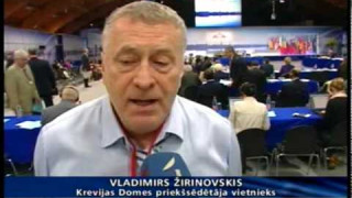 Žirinovskis traucējot NATO parlamentārās asamblejas norisi