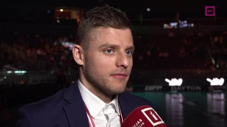 Latvijas florbola čempionāta fināls "Talsu NSS/Krauzers" - FS "Masters/Ulbroka". Intervija ar Artūru Jurševski