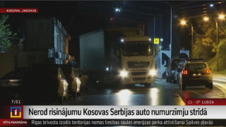 Nerod risinājumu Kosovas Serbijas auto numurzīmju strīdā